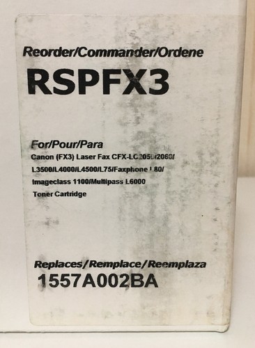 Responsible Premium Replacement Toner RSPFX3 1157A002BA CFX-LC2050/2060/L3500 - Picture 2 of 8
