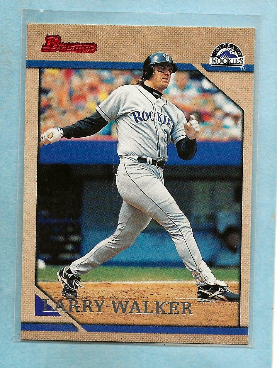 LARRY WALKER - 1996 Bowman - #17 - Rockies  - $1.00 Shipping 