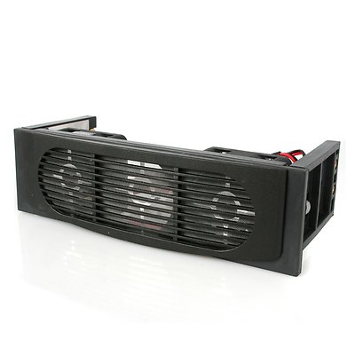 5.25in Bay Triple Fan Case//HDD Cooler Beige HK-3F