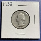 1932-P Washington Quarter 90% Silver