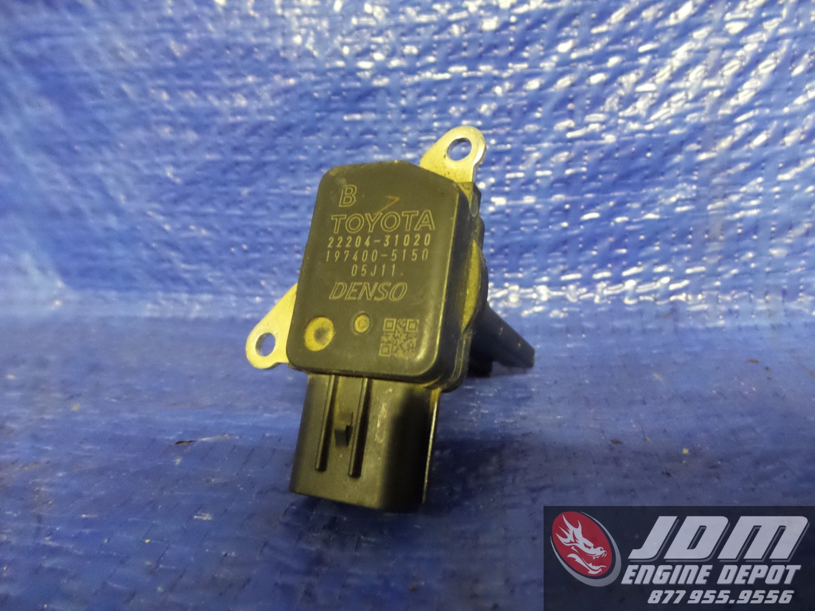 06-07 TOYOTA RAV4 2.4L TWIN CAM 4 CYL MAF SENSOR 22204-31020 JDM 2AZ-FE