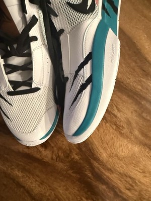 Nike Ja 1 Reverse Scratch White Blue Basketball Shoes! Size: 13