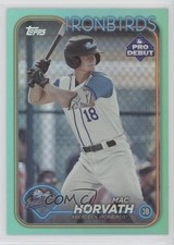 2024 Topps Pro Debut Aqua Foil 42/75 Mac Horvath #PD-138 4p4