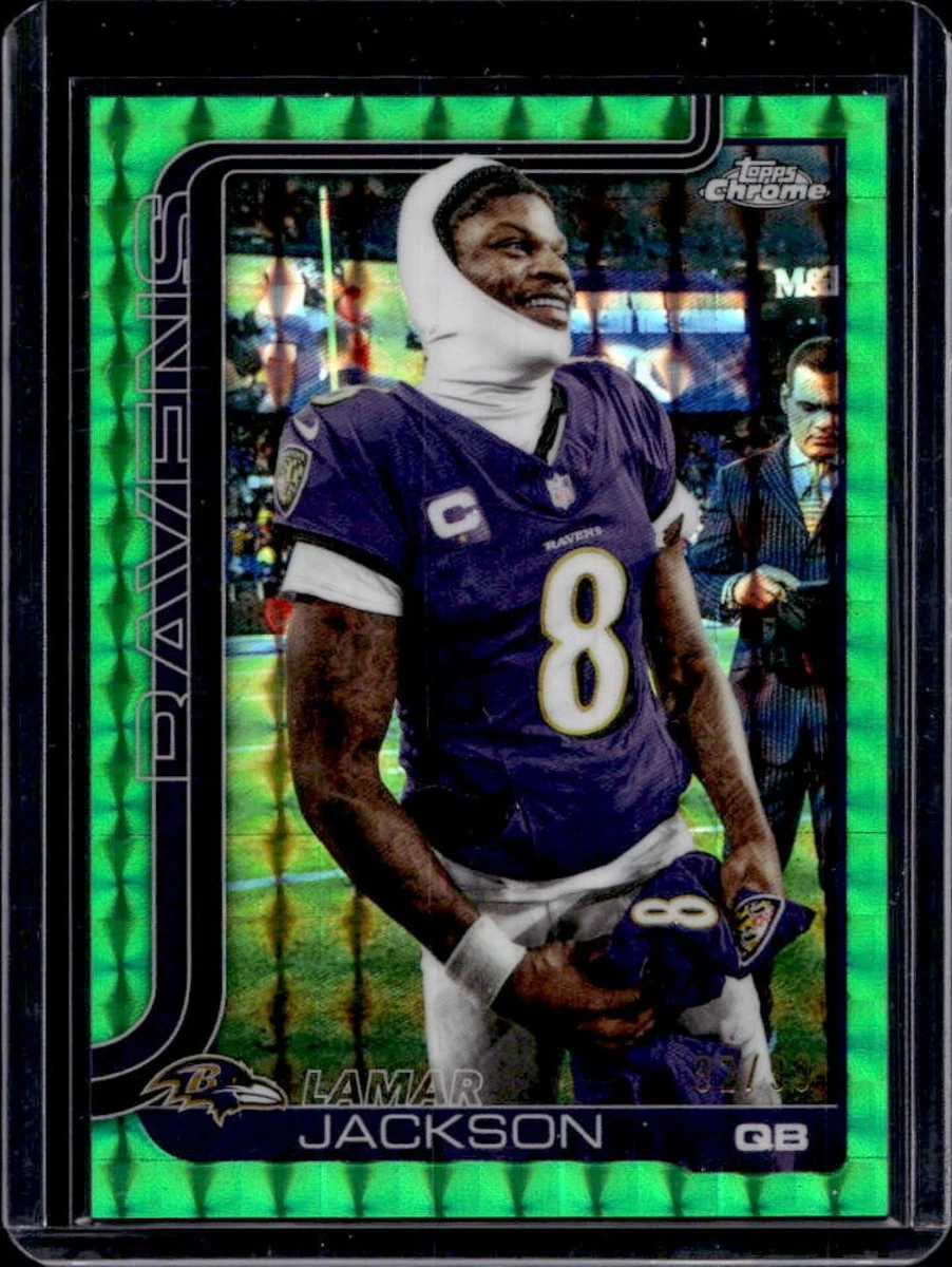Lamar Jackson Football Short Print Sports Trading Cards