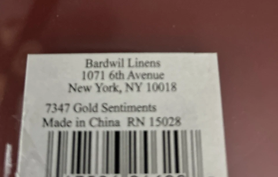 Lenox 2 cajas de 4 servilleteros #7347 Sentiments chapado en oro nuevo en caja Foto 3 de 4