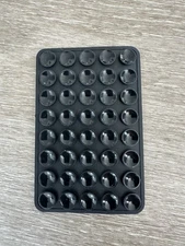 Silicone Suction Phone Case Mount Nonslip Suction Cup For Selfies  Videos black 