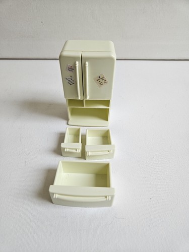Sylvanian Families 5 Door Refrigerator American Fridge Freezer Calico Critters - Afbeelding 7 van 9