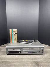 Hitachi DV-PF2U MP3 JPEG Play Back DVD DVD-R CD VCR Combo Recorder W/ Remote