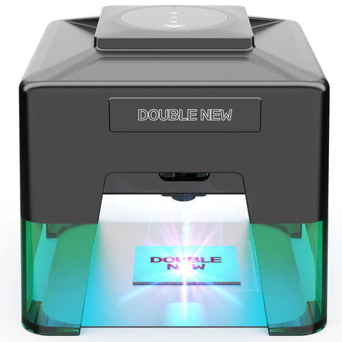 Mini Portable Laser Engraver Diy Bluetooth Machine Painted Dog Tag Paper Glass - Picture 7 of 15