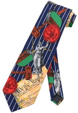US Constitution NeckTie We The People Lady Justice Lawyer Mens Neck Tie