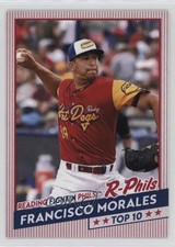 2022 Reading Fightin Phils Top 10 Team Issue Francisco Morales 0wd2