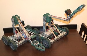 VEX Clawbot Robots (x2) - Demonstration/Competition Robotics - Parts/Incomplete