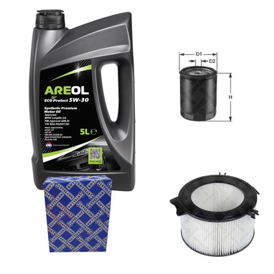 STELLOX Inspektionspaket AREOL ECO Protect 5W-30 5L für VW Transporter IV Bus