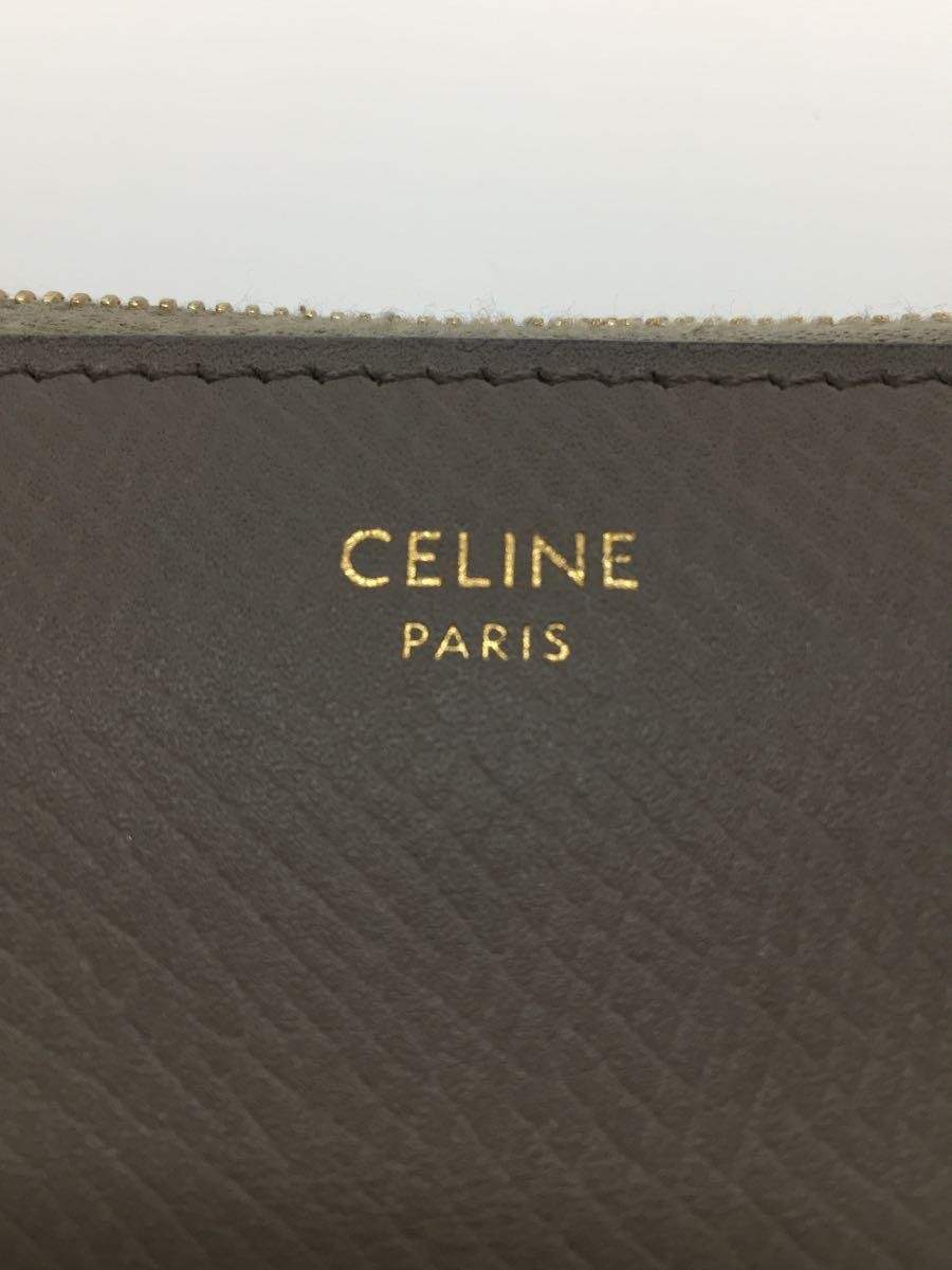 CELINE◆Multi-function/Round zipper/Long wallet/Le… - image 3