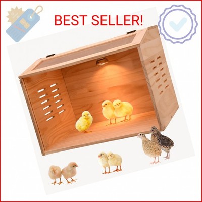 Brooder Box for Chicks, Chicken Brooder Box, Chicken Heater, Poultry Brooder wit