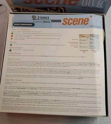 2004- Scene It? Movie Edition The DVD Game Turner Classic Movies by Screenlife - Picture 8 of 13
