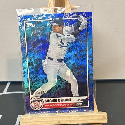 2025 Topps All-Star Game Blue Foil Shohei Ohtani #50 129/150 Dodgers Baseball
