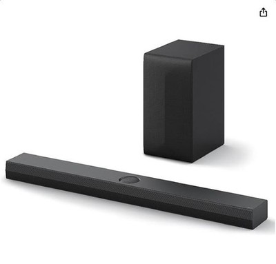 LG S70TY 3.1.1-Channel QNED TV Matching Soundbar Dolby Atmos Wireless Subwoofer