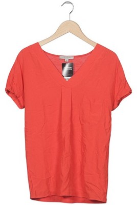 Comma T-Shirt Damen Shirt Kurzärmliges Oberteil Gr. EU 34 Baumwolle Rot #y251m6k