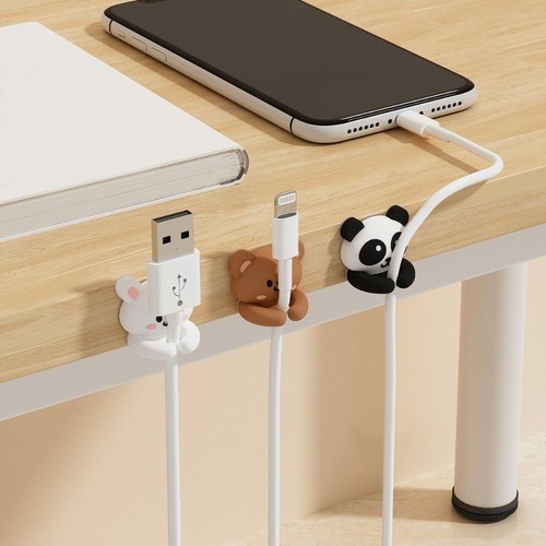 Niedliches Tierdesign Kabelhalter Kabelaufwickelclip Aufladen
