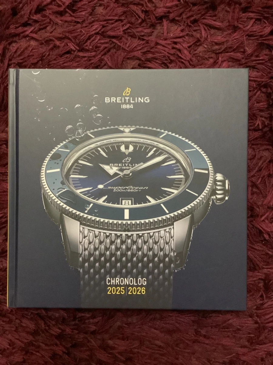 Catálogo de relojes Breitling 2025/2026 - Edición Reino Unido Inglés