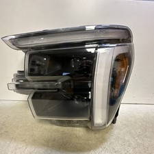 2024 2025 Ford F-150 Driver Left Lh Black Projector Led Headlight Oem 2024 2025 Ford F-150 Driver Left Lh Black Projector Led Headlight Oem