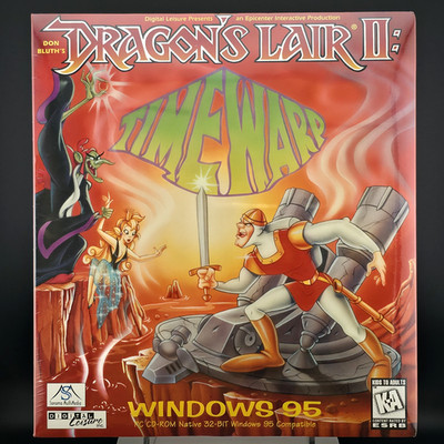 Don Bluth's Dragon's Lair II: Time Warp, 1997, Big Box, New & Sealed