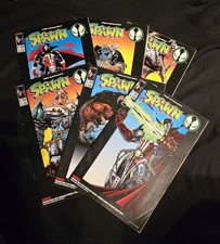 Spawn Action Figures Series 1 Comic Books FULL SET RARE 🔥🔥🔥