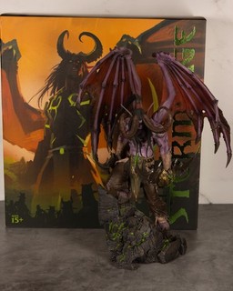 Official Illidan Stormrage 23" Blizzard Statue World of Warcraft