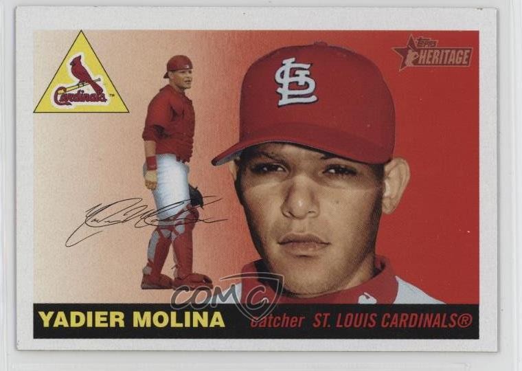 2004 Topps Heritage Yadier Molina #355 7ut