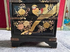Black Antique Original 1900-1940 Antique Japanese Boxes for sale