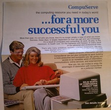 1989 Compuserve Promo Brosch&uuml;re