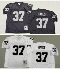 VINTAGE Lester Hayes #37 Raiders Sewn Stitched Jersey.