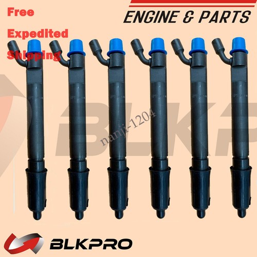6* Injector Set For Cummins 6C8.3 C GAS PLUS CM556 Mechanical 3802095 3908505 - Picture 1 of 2