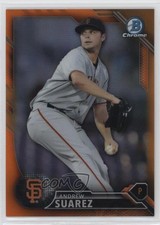 2016 Bowman Chrome Prospects Orange Refractor 19/25 Andrew Suarez #BCP45 0b0