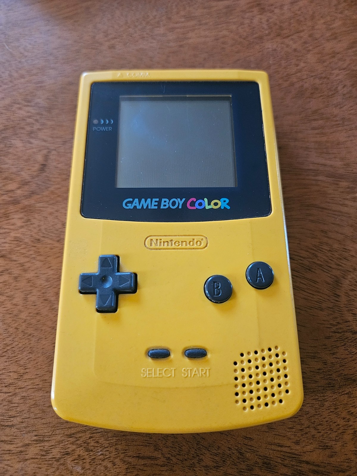 Nintendo Game Boy Color Console Handheld CGB-001 Dandelion Yellow Tested Working