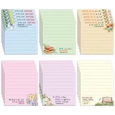 30 Pack Bible Sticky Notes - 600 Sheets Christian Notepads Inspirational Stic...