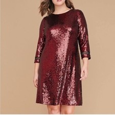 Lane Bryant Sparkling Wine Sequin Dress