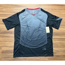 Nike Total 90 Retro Soccer Training Jersey Mens Black Grey HV1178-010 Sz XL