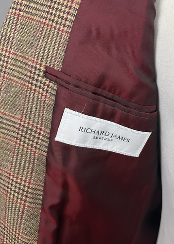 CHAQUETA BLAZER RICHARD JAMES / 100% LANA - Hombre Talla 38R - 38" Pecho - Mediana M - Imagen 7 de 19