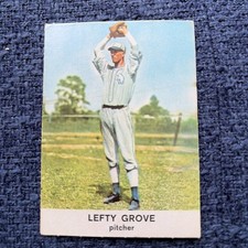 1961 Golden Press #17 Lefty Grove Philadelphia Athletics  Baseball Card