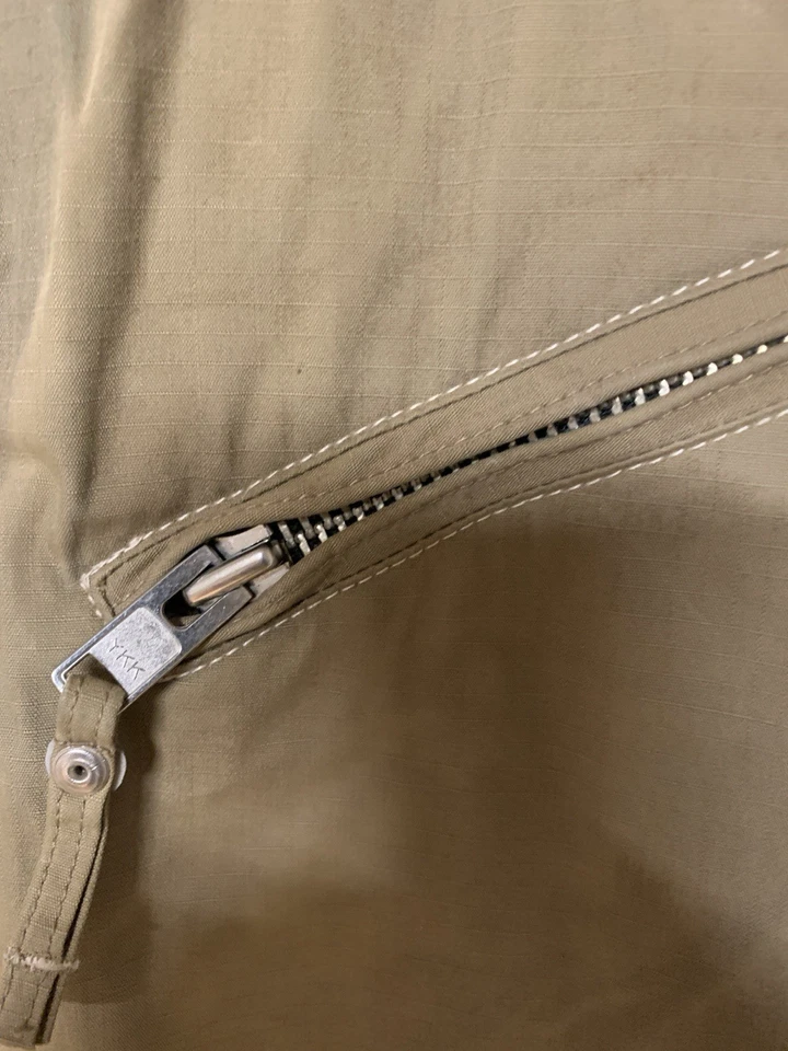 Triumph Official Motorcycle Jacket Khaki Tan 40/50 Barely Used - Image 3 of 4