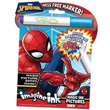 Imagine Ink Magic Ink Pictures Spider-Man