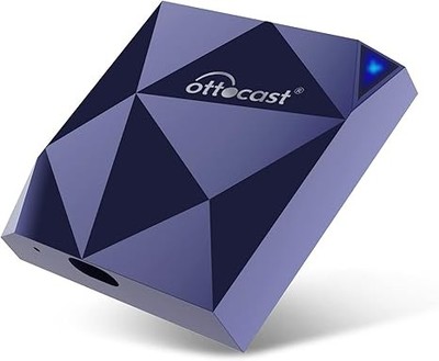 OTTOCAST A2Air Wireless Android Auto Adapter 13s Auto-Connect Fast Speed - BLUE