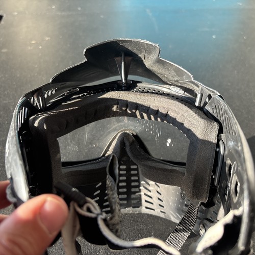 JT OG Vintage Paintball Mask, Black, Shield, Skirt, Goggles - Picture 5 of 8