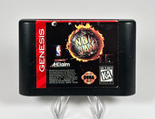 NBA Jam Tournament Edition Sega Genesis Authentic Tested Working Cart Only