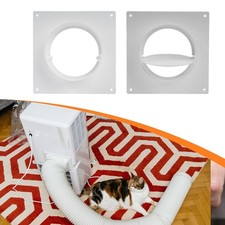 Duct Connector Flange 4 inch Lightweight Professional Accessory Easy to Install