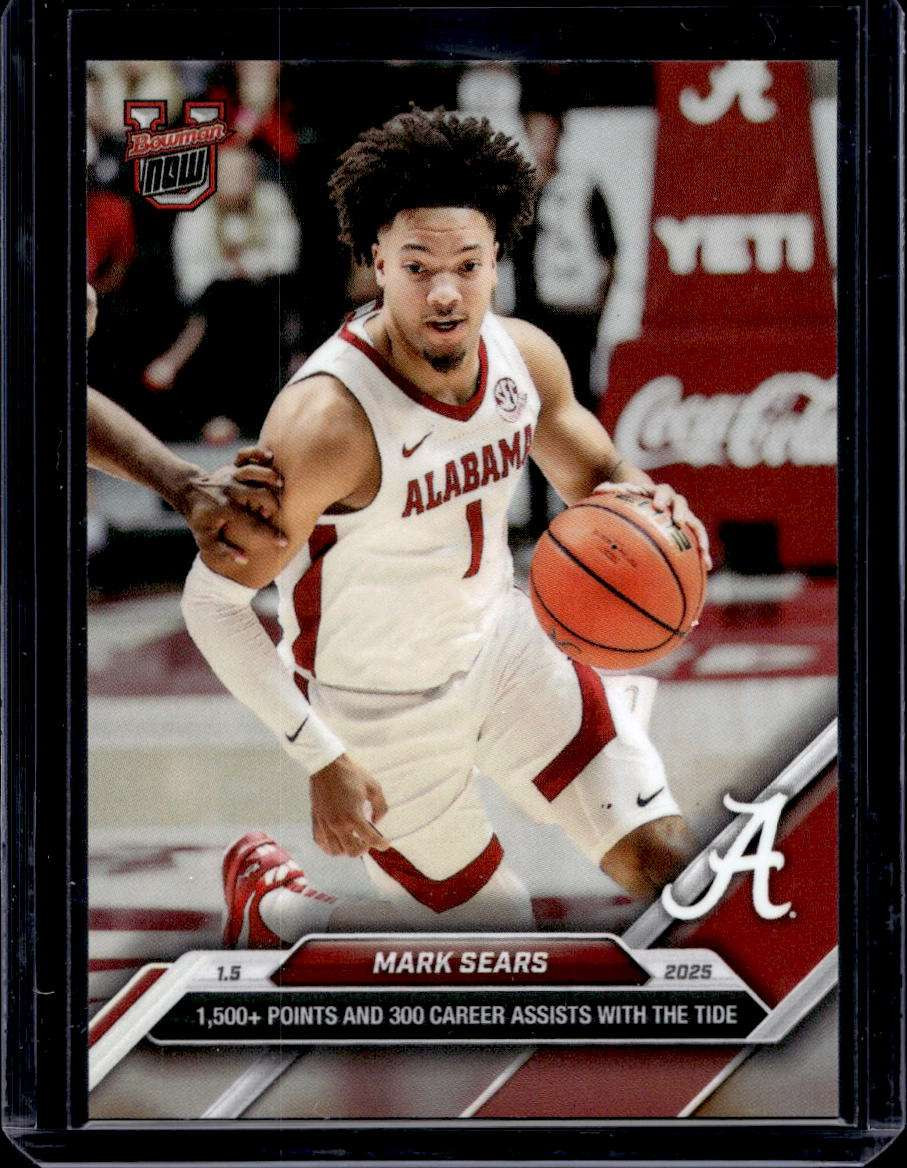 2024-25 Bowman U Now Topps #40 Mark Sears Base Card (Qty)