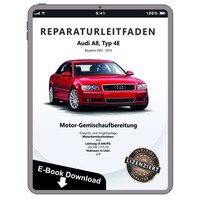 Audi A8 (02-10) Diesel Einspritz- VorglüHanlage 275 PS Reparaturleitfaden Ebook