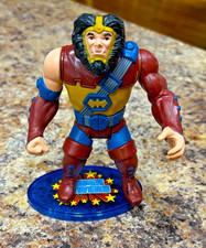 Vintage 1985 Kenner Super Powers Kalibak W/ Super Powers Stand